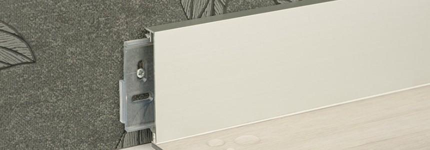 Aluminium-Clips-Sockelleisten
