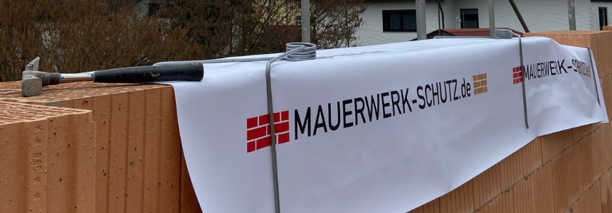 Mauerwerk-Schutz