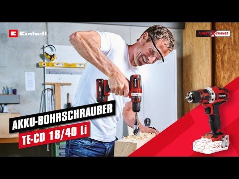 Akku-Bohrschrauber TE-CD 18/40 L