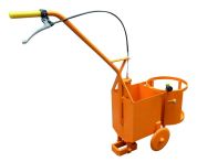 Grün Fugenvergussgerät 10 l mit Verteilerschuh 6 cm breit beheizt 