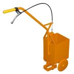 Grün Fugenvergussgerät 10 l mit Verteilerschuh 6 cm breit 