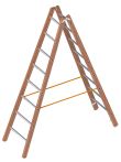 Layher Verbundstehleiter 1028 Länge: 2,4 m (1028008)