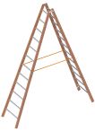 Layher Verbundstehleiter 1028 Länge: 3,5 m (1028012)