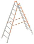 Layher Sprossenstehleiter TOPIC 1039 Länge: 2,4 m (1039008)