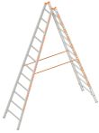 Layher Sprossenstehleiter TOPIC 1039 Länge: 3,5 m (1039012)