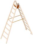 Layher Holzstehleiter mit Breitsprossen 1059.2 Länge: 2,65 m (1059209)