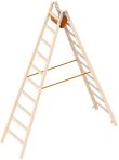 Layher Holzstehleiter mit Breitsprossen 1059.2 Länge: 2,95 m (1059210)