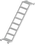 Layher Podesttreppe, Aluminium. (1212180)
