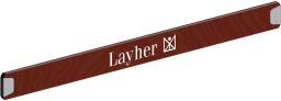 Layher Stirnbordbrett, Holz. 1,90 x 0,15 m (1238190)
