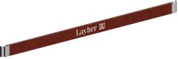 Layher Bordbrett mit Klaue, Holz 2,85 x 0,15 m (1239285)