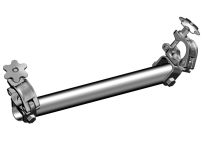 Layher Verdrehsicherung, Aluminium. 0,5 m (1248261)