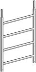 Layher Standleiter 1,00 x 0,75 m (1297004)