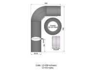TermaTech Rauchrohrset 1 Fullform, Ø130mm (13-430)