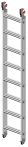Layher Stufeneinhängeleiter, Aluminium 2,2 m (1314108)