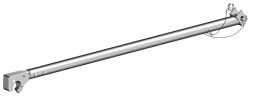 Layher Treppengeländer, Aluminium 1,2 m (1327120)