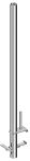 Layher Geländer-Befestigungsstiel, Aluminium (1334000)