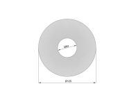 TermaTech Ersatzdichtung für Reinigungstür Ø150mm (15-516)