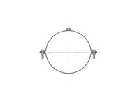 TermaTech Rohrschellen Set Ø150mm (15-521)