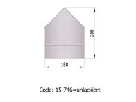 TermaTech Wandfutter Ø150mm Ecke aussen (15-746)