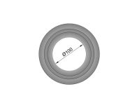 TermaTech Rosette Ø100mm 35mm (20-620)