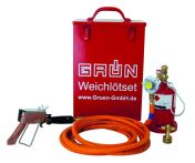 Grün Weichlöt-Set Prop 2 mit Transportkoffer