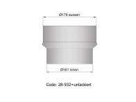 TermaTech Erweiterung Ø160 auf Ø180mm (28-932)