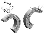 Layher Finger 48 mm Paar, grau (6491420)