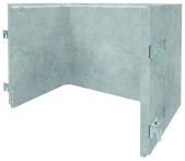 ACO Betonlichtschacht 127 cm breit - Kellerlichtschacht