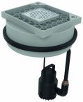 ACO Sinkamat 50/2-K mono Salt Aufsatzstück und Pumpenpaket Abdeckplatte