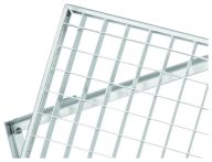 ACO Self Gitterrost 30/30 mit Zarge als Schuhabstreifer Outdoor Stahl verzinkt - Rosthöhe 35 mm