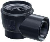 ACO Easyflow Ablaufkörper Standard mit waagerechtem Ablauf für Kellerablauf