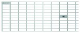 ACO Maschenrost 30/10 für Lüftungskasten Edelstahl für Kunststofflichtschächte begehbar 1,5 kN