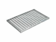 ACO Self Standard Streckmetallrost für Schuhabstreifer Outdoor Stahl verzinkt
