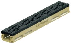 ACO PowerDrain V75P Flachrinne B: 135 mm - Belastungsklasse F 900
