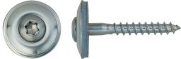 ACP Spenglerschraube A2 blank, 2-teilig mit 15 mm EPDM-Dichtscheibe