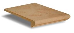Agrob Buchtal Stufenplatte 25x35x1,4/4,2cm Goldline goldocker R11/A 851-9330
