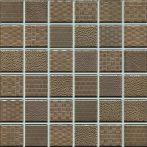 Agrob Buchtal Mosaik 5x5x0,65cm Kiano messing 283112H