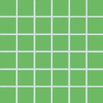 Agrob Buchtal Mosaik 5x5x0,65cm Plural grün dunkel 705-2016H