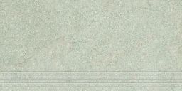 Agrob Buchtal Treppenfliese 30x60x1,0 cm Trias calcitweiß R10/A 052235