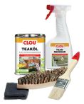 CLOU Teakholz Pflegeset