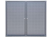 Altvater Aluminium-Doppel-Müllbox 240L, Graualuminium