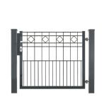 DZT Gartentor TURIN 1-flügelig -  1020 x 800 mm - anthrazitgrau
