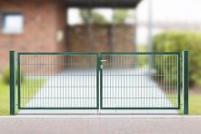DZT VARIO compact 2-flügeliges Tor - 2960 x 800 mm grün