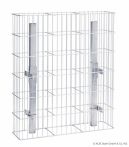 DZT Gabione Jumbo 1000x250 mm breit inkl. Pfosten - feuerverzinkt