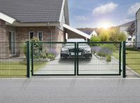 DZT VARIO Trend 2-flügeliges Tor - 2970 x 800 mm grün