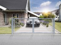 DZT VARIO Trend 2-flügeliges Tor - 2970 x 800 mm feuerverzinkt