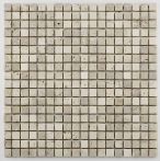 Bärwolf Mosaik 1,5 x 1,5 cm Orvieto Beige Marble, Travertine - AM-0003
