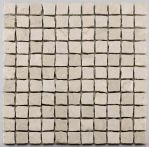 Bärwolf Mosaik 2,5 x 2,5 cm Square Botticino Marble - CM-09002