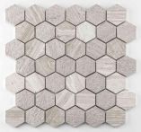 Bärwolf Mosaik 4,8 x 4,8 cm Favo Creme R10 - CM-15031