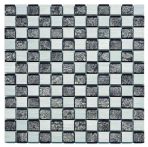 Bärwolf Mosaik 2,3 x 2,3 cm Oxo Platinum Black - GL-10026